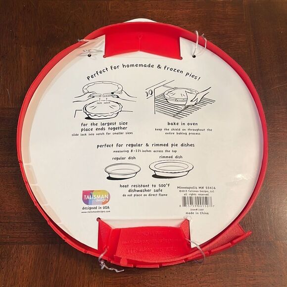 Adjustable Silicone Pie Shield 8-11" Pies - Picture 6 of 7